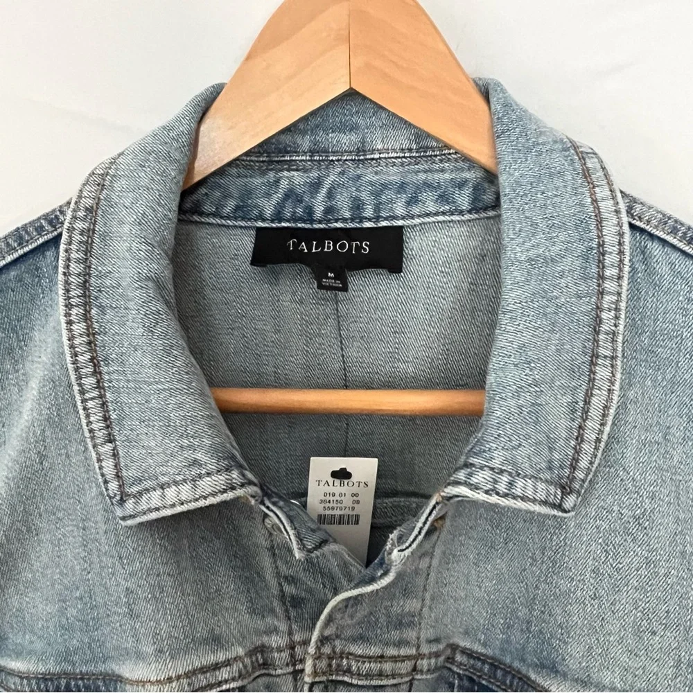 Talbots Classic Jean Jacket M - Picture 12 of 12